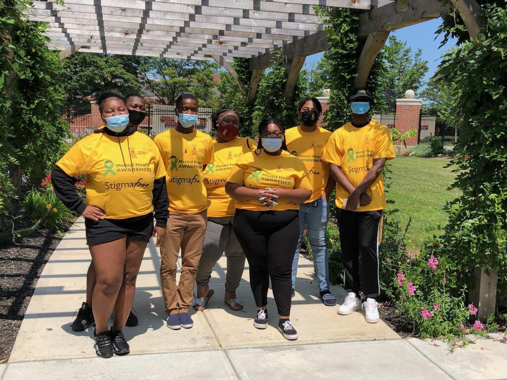 NAMICentralSta1's tweet photo. Goodmorning Marauder Land! Today is the official 1st day of Mental Health Awareness Week! Let's make it a spirit day! If you have one, consider wearing your NAMI shirt today and/or green clothing items as green is the color for mental health awareness!  #CSUIsStigmaFree https://t.co/V1wF6eYTah