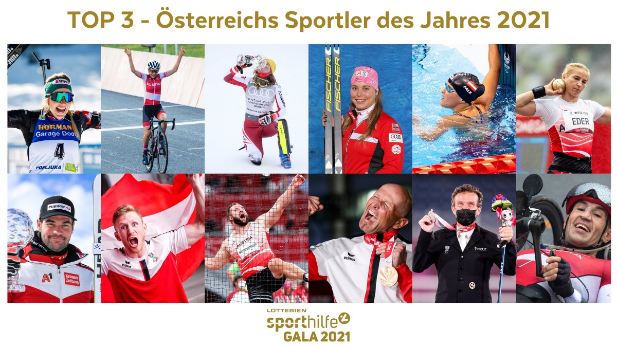 Die Bestplatzierten stehen fest, gekürt werden die Sportlerinnen &amp; Sportler des Jahres im Rahmen der 25. LOTTERIEN Sporthilfe-Gala am 14. Oktober. ➡️ fal.cn/3iHi3