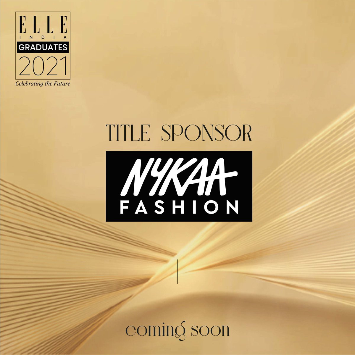ELLEINDIA's tweet photo. For ELLE Graduates, an event that recognises the upcoming fashion talent of the nation, @nykaafashion has come on board as the title sponsor. Stay tuned and watch this space for more.
.
#ELLEGraduates #NewDesigners #YoungDesigners #IndianDesigners #Fashion https://t.co/Pg49DUPUMr