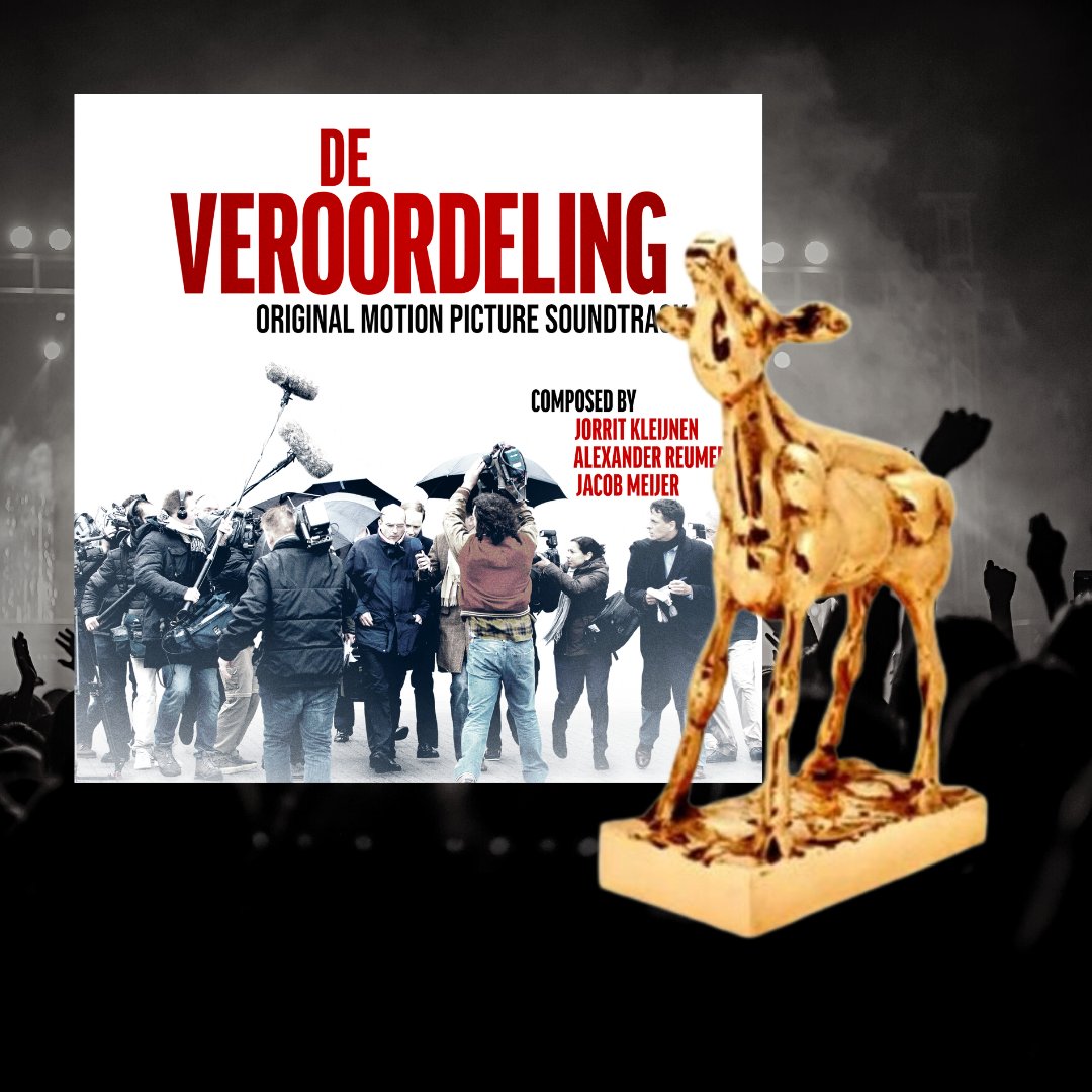 De soundtrack van ‘De Veroordeling’ is vorige week genomineerd voor een gouden kalf! Super trots dat we hier de distributie voor mogen doen. De film was een van de grote winnaars van de avond, met prijzen voor onder andere beste film en beste hoofdrol. #deveroordeling #goudenkalf