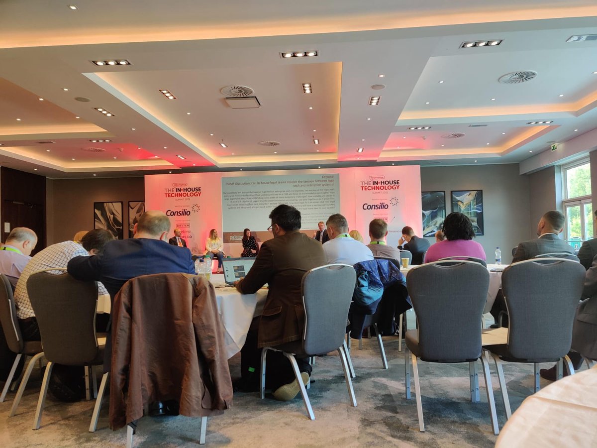 So pleased to be catching up with everyone in-person at today's .<a href="/altevents_/">Alternative Events</a> #InHouse event. Don't forget to learn more about how Fujitsu is using our #nocode platform later today in our roundtable