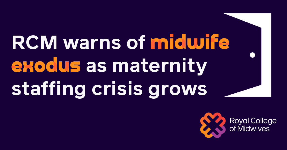 MidwivesRCM's tweet photo. How do we keep giving when there’s nothing left to give? Those smiling, encouraging, kind, supporting, dedicated, knowledgeable maternity staff are beyond breaking point. Read more: https://t.co/9bMkjwlbG6 https://t.co/aJQRJqq2nD