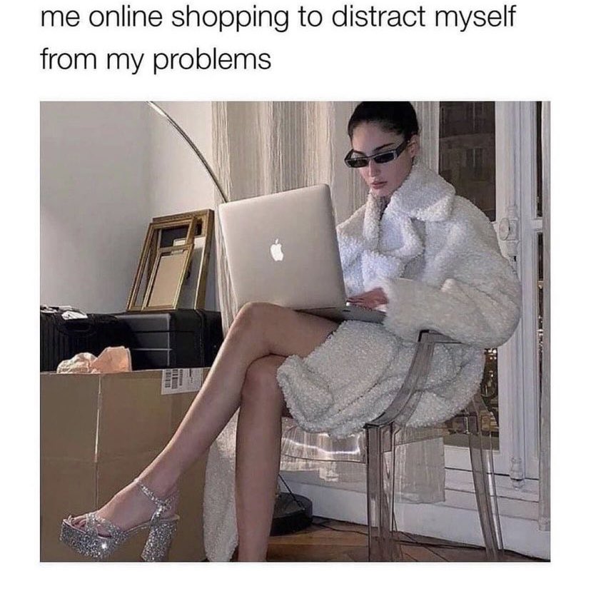 ohpolly's tweet photo. Cheaper than therapy 🛒 https://t.co/Gkk8kGo1wO