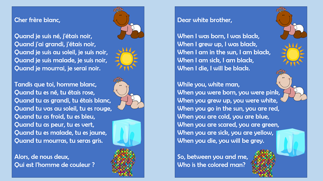 DunhurstMFL's tweet photo. Group 3 (Year 6) Dunhurst pupils discuss Les couleurs de Leopold Sédhar Senghor #BHM #NationalPoetryDay #mfl #lovelangs https://t.co/hNhhY5Oa1j