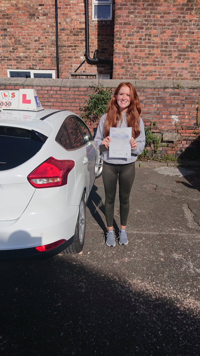 Big congratulations to erin         o'farrel on passing her driving test today with #carlsdrivingschool a cracking drive today erin. Well done and well deserved. Keep safe. #carlsdrivingschool #crosbybubble <a href="/carlsdrivingsch/">Carls Driving School</a> Crosby Bubble Bootle Bubble 🗯⛽🚥🚙🚘