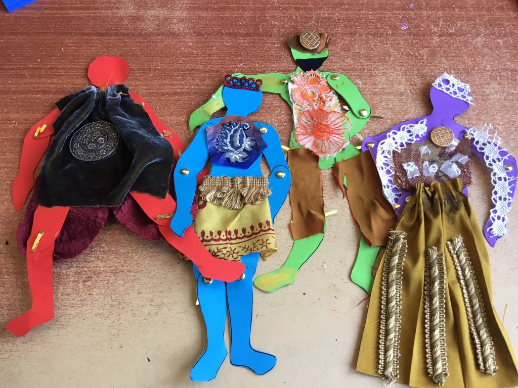 TJPrimary's tweet photo. Some of Year 4s finished puppets #TJRSC #TJYear4 #TJEnrich https://t.co/Dt4G5bWXYo