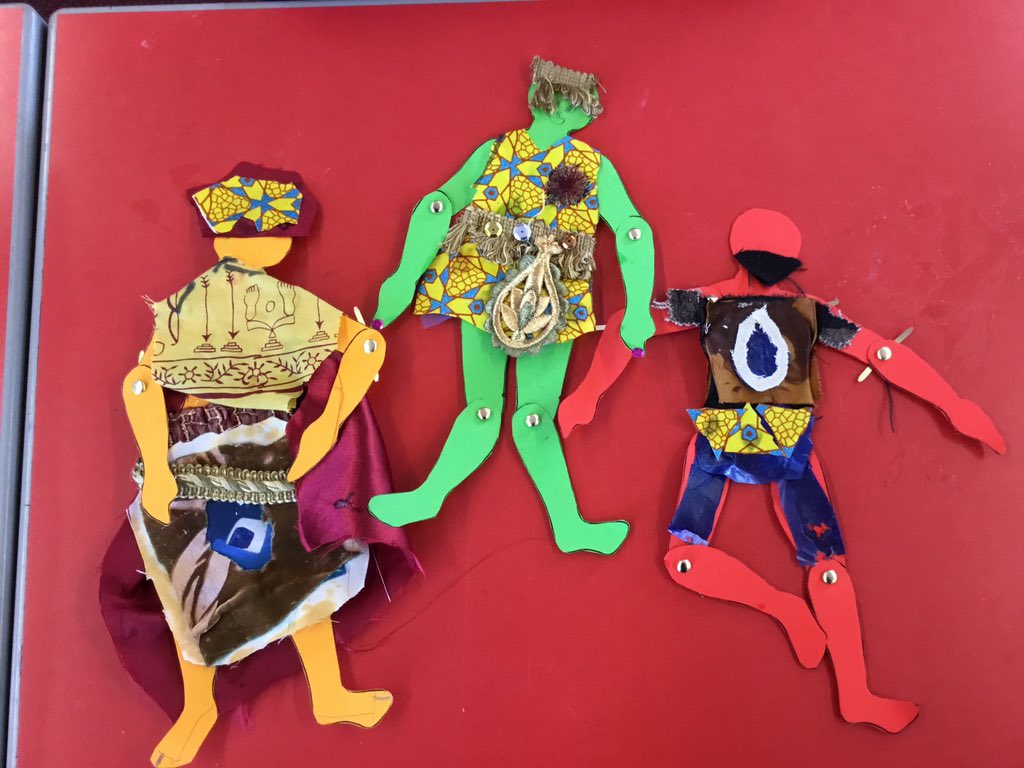 TJPrimary's tweet photo. Some of Year 4s finished puppets #TJRSC #TJYear4 #TJEnrich https://t.co/Dt4G5bWXYo