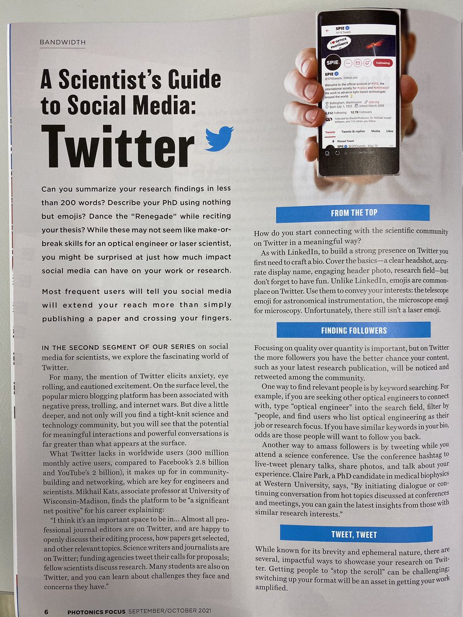 meniconrd's tweet photo. A Scientist’s Guide to Social Media: Twitter #Twitter #TwitterGuide https://t.co/ZudfZfkqZq