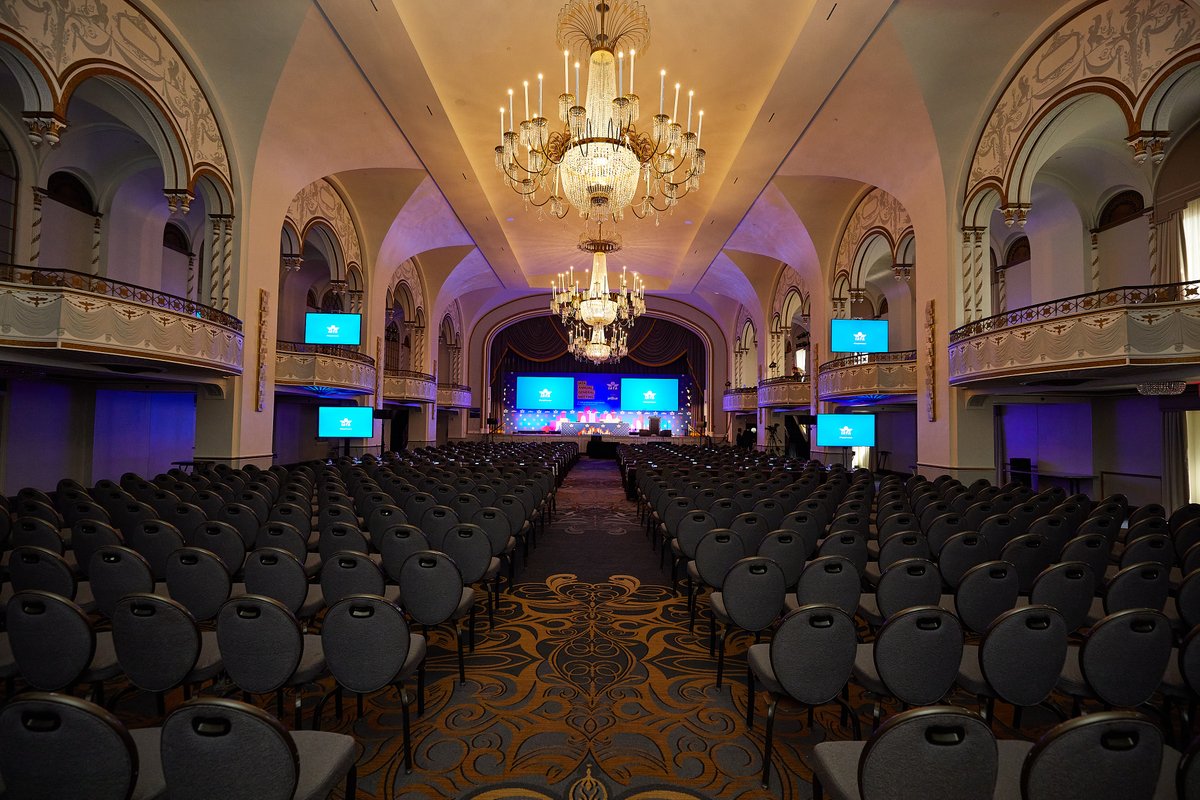 IATA's tweet photo. We cannot wait to have this room full of #IATAAGM delegates!!
It's been too long!
Looking forward to two days full with โ๏ธ content & news!
Keep an ๐๏ธ on our social media channels.
#FlyingisFreedom #Fly2Reunite https://t.co/sGDzxVYDrJ
