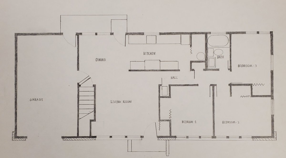 AWHS_IndTech's tweet photo. Architect students doing some traditional drafting tool work. Given a floor plan with dimensions, read a scale, measure properly, and draw. All were done with high quality in mind. Here are just 2 examples. Ben and Cassidy, awesome job.
#STEM #architecture https://t.co/JzF9keRJ0M