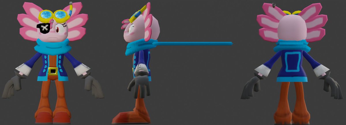 LPoulzinho's tweet photo. the model is done! her name is "key" btw https://t.co/YCXy6HHGIo