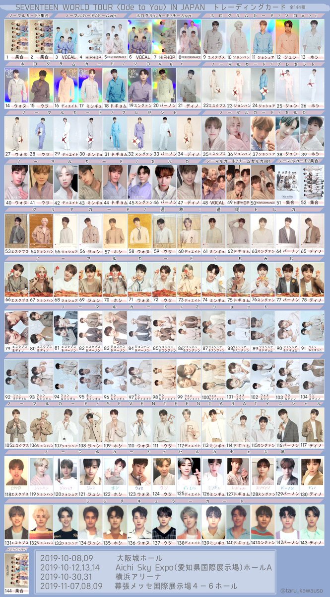 caratshopph's tweet photo. HELP RT
WTS/LFB
Seventeen OTY Japan Trading card
-₱100 each
-ONHAND
-Good Condition
-MOP: GCASH/UB/LB
-MOD: GGX/SCO
Dm to order.
#CSPHOnhand
@SVTMarketPH @svtmarket_ph @svtmerchph https://t.co/g7iTcZFskK