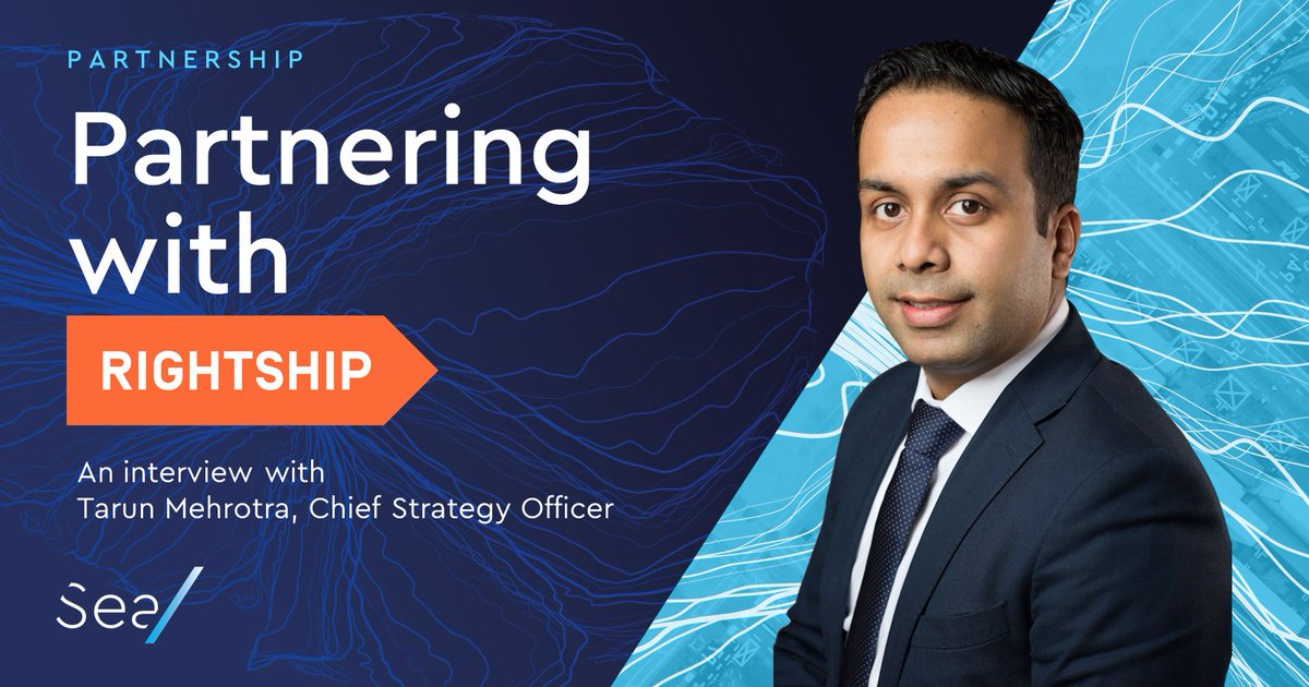 We recently sat down with Tarun Mehrotra, Chief Strategy Officer at 
@RightShip_, to discuss our partnership & what this means for the maritime industry. 

Find out what he had to say here - sea.live/partnering-wit…

#RightShipPartnership #MaritimePartnership #SmarterShipping