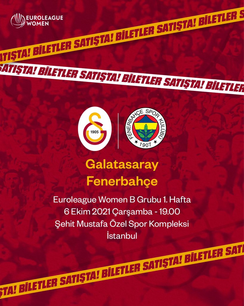 galatasaray basketbol on twitter sarayinsultanlari euroleague women da sezonu aciyor evimizde oynayacagimiz fenerbahce macinin biletleri simdi satista detaylar ve bilet satin almak icin https t co gpb6mrusxf https t co