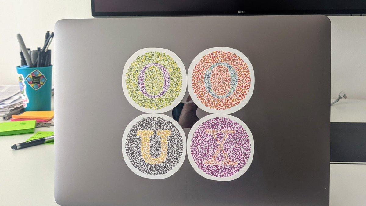 #OOUX versus sight loss and eye disease — new laptop day <a href="/Moorfields/">Moorfields Eye Hospital NHS Foundation Trust</a> 🧿🤓✊🏻