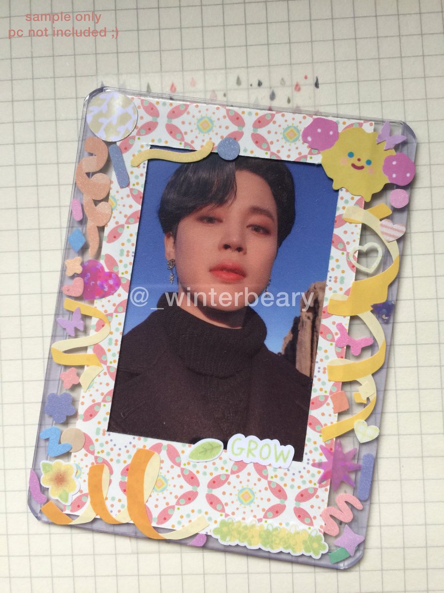 _winterbeary's tweet photo. WTS LFB PH ONLY π΅π
(help rt!)
hi twt friends!! iβm selling deco toploaders designed by me! ^^
β’ 65 PHP each
β’ mop: gcash
β’ mod: j&t
reply mine + no. of toploader / dm to reserve!
#decotoploaders #toploader #kpopΒ οΏΌ #photocard https://t.co/0oWHetI4jM