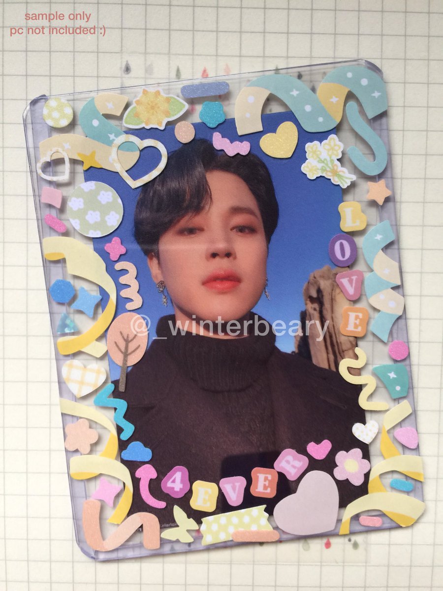 _winterbeary's tweet photo. WTS LFB PH ONLY π΅π
(help rt!)
hi twt friends!! iβm selling deco toploaders designed by me! ^^
β’ 65 PHP each
β’ mop: gcash
β’ mod: j&t
reply mine + no. of toploader / dm to reserve!
#decotoploaders #toploader #kpopΒ οΏΌ #photocard https://t.co/0oWHetI4jM