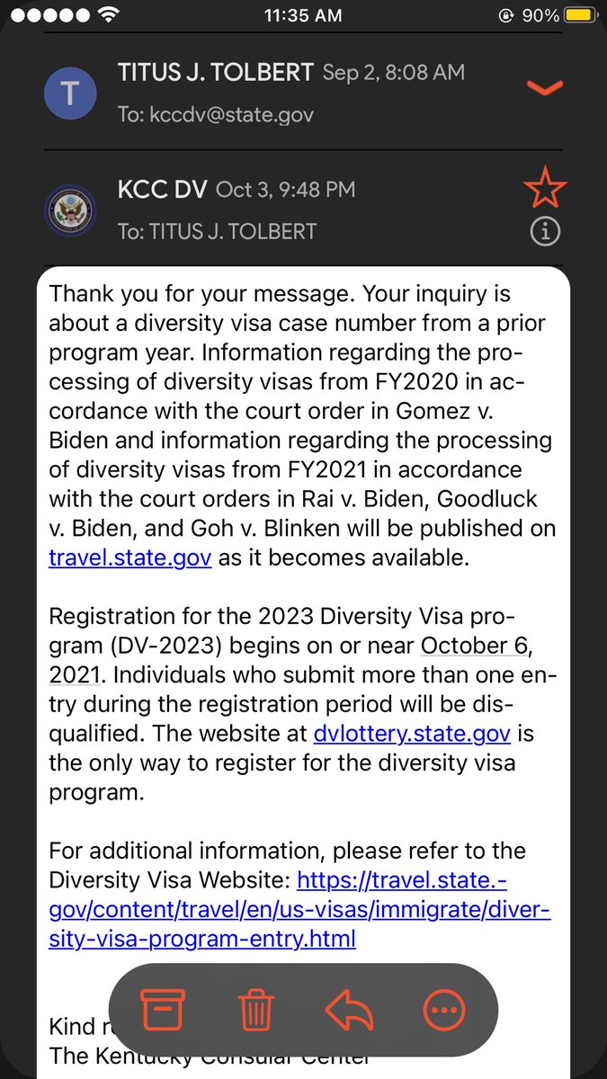 TITUSJTOLBERT2's tweet photo. #DV2021 #KCC has send me this message, Lord, thank God almighty KCC has started sending messages unexpectedly https://t.co/kWDCDWHFkj