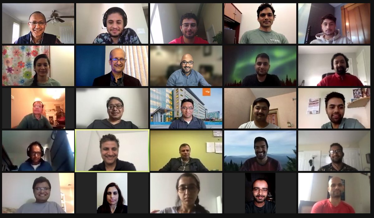 TheINBS's tweet photo. We had an exciting and interactive Virtual Graduate (PhD/MS) Student Networking event!
Participants affiliated with 50+ different institutes from 12+ countries! 
Thank you, everybody! 
Please stay tuned and connected for future events. 
@TheINBS #Nepalibiomed #Nepaliscience https://t.co/6pw9AGkR7k