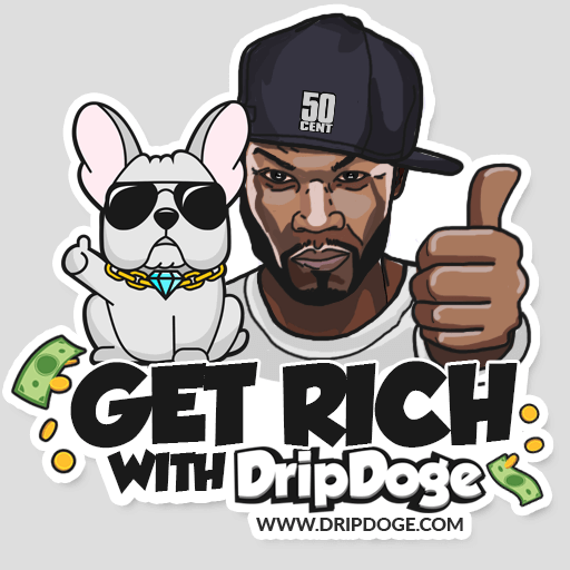 DripDogeCoin's tweet photo. Drip Doge Coin Stickers &amp; NFTs are made exclusively for DDC only.

💎 https://t.co/cusETZFMGi 💎

#DripDogeCoin #BSCGem #NFT https://t.co/8PAuB8Px0X