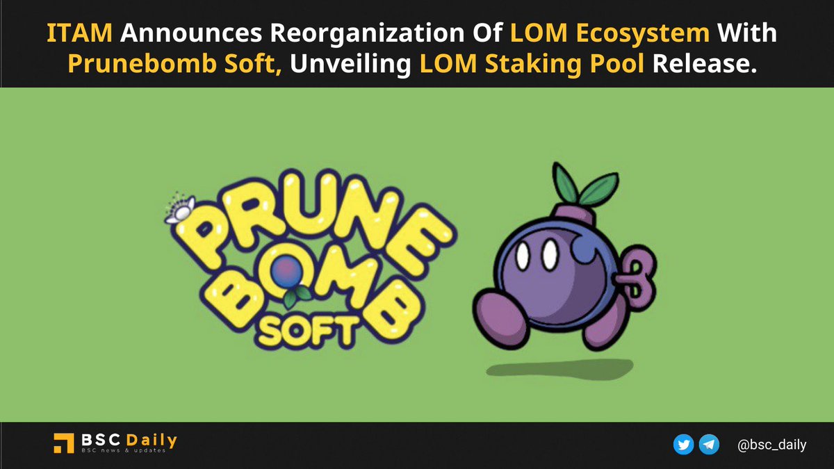 The #LOM game has made huge development progress thanks to @itamgames &amp; its partners!

They worked hard to offer an effective $LOM ecosystem, which will increase popularity 💪

What changes were made? medium.com/itam/reorganiz…

#NFT staking pool: medium.com/itam/lom-staki…

$ITAM #BSC
