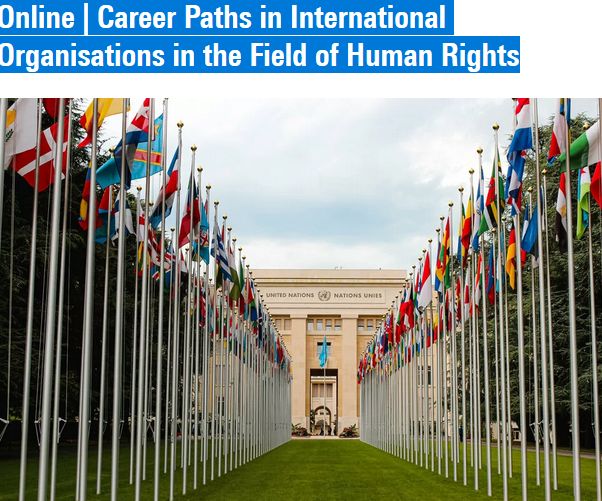 Would you like to work in an international organization? Join the Online | Career Paths in International Organisations in the Field of Human Rights on October, 13th  
zu.de/veranstaltunge…