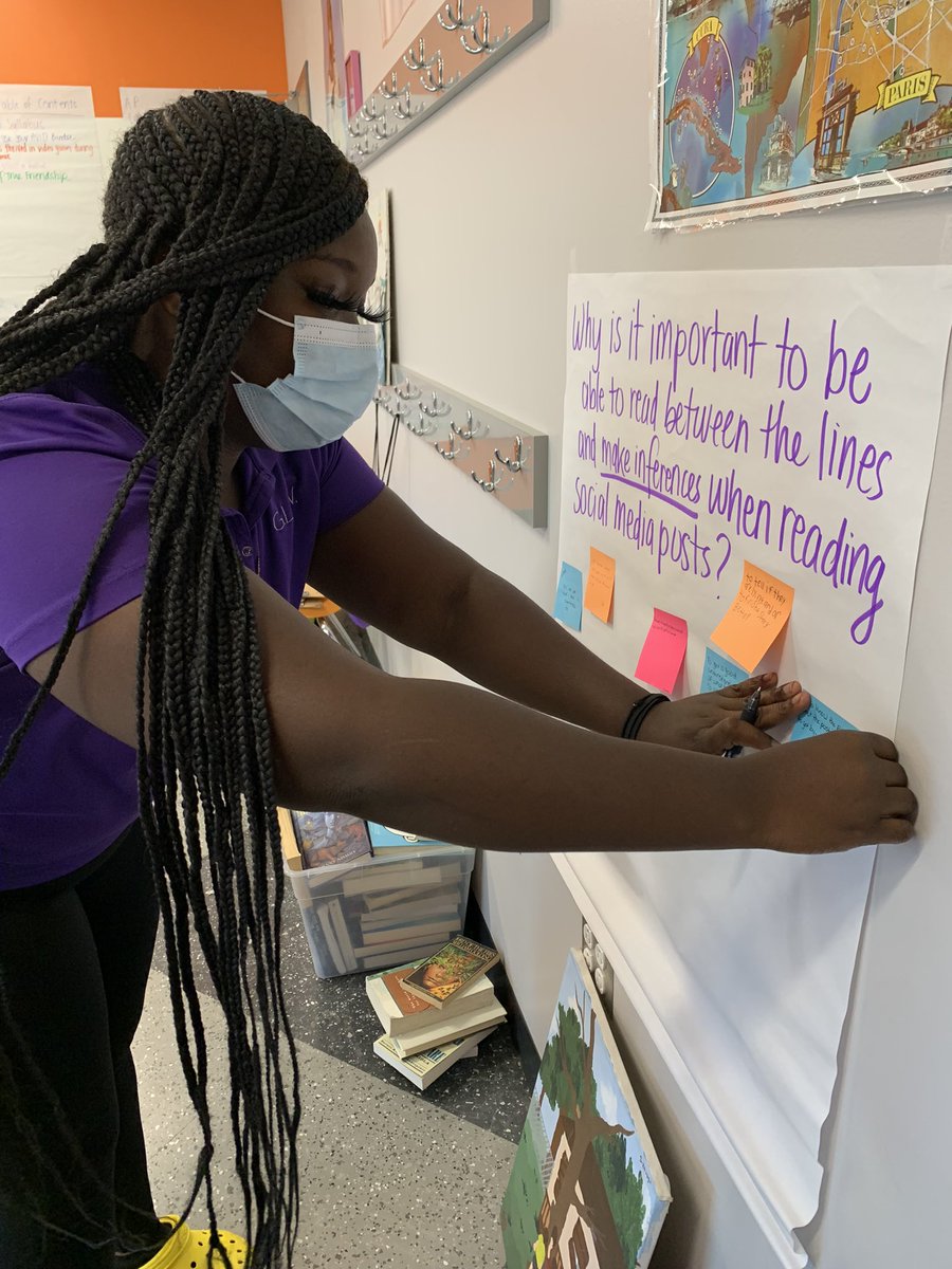 English 2 students answering the question of “when am I ever gonna use this is real life?”by brainstorming how we use our ELA skills as we interact with social media. #ela #criticalthinking <a href="/GLOWacademy1/">GLOW Academy</a>