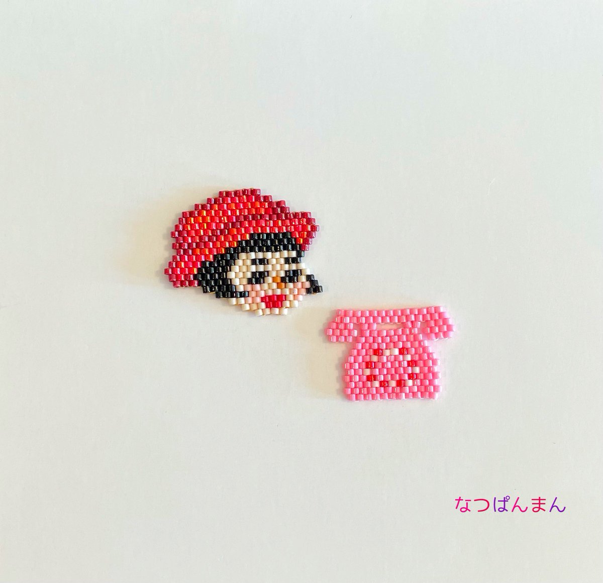natsupanman723's tweet photo. みきちゃんと電話☎️
90's pattern is on sale at my etsy shop.
↓
https://t.co/80ARb1Tzce
#beading #beadwork #brickstitch #peyotestitch #beadpattern #brickstitchpattern #miyukipattern #miyukidelica #japan #beads #beadwork #japan #ブリックステッチ #ビーズ https://t.co/ggSQGyhrjI