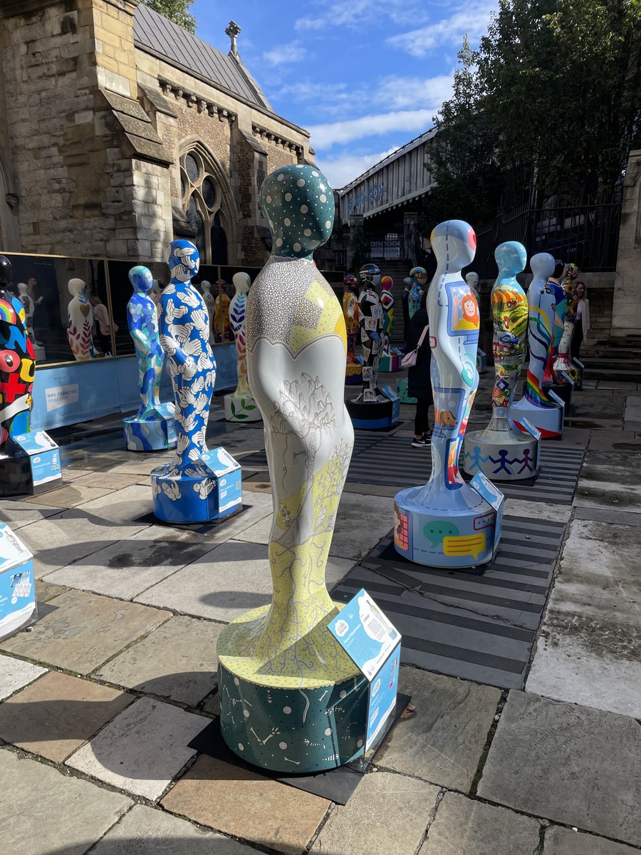 gratitudeinart's tweet photo. Peace of Mind(fulness)' by @bettimoretti offers people the chance to just sit quietly and reflect-something so vital for good mental health. Created with enormous respect to our wonderful NHS, and a thank you, from the bottom of this artist's heart. Sponsored by @22Bishopsgate https://t.co/BGc2WOZFOU