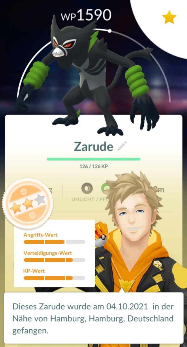 GalaidaG's tweet photo. Auf die Plรคtze, fertig, los und sch...lechter ging es leider kaum. Schade, Schade. Vermutlich bekomme ich zum Ausgleich die Tage ein 100er Habitak, oder so was in der Art, ^^.
#PokemonGO #NoHundo #Zarude https://t.co/cDqXdl8PH1