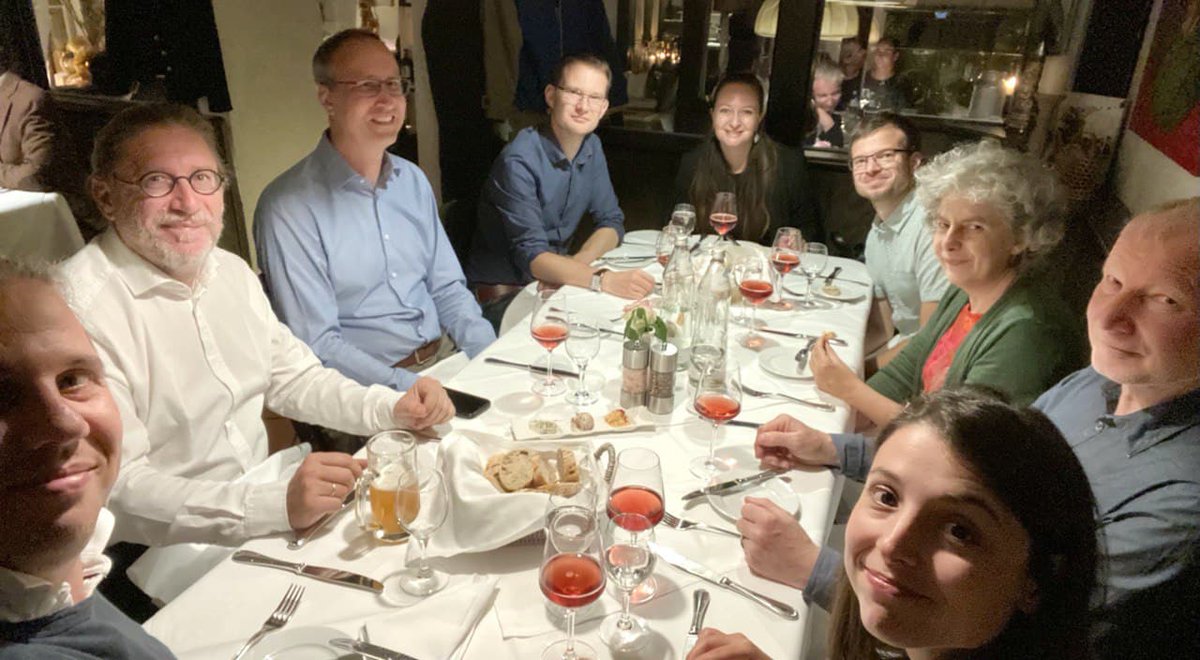 Last friday we had our first f2f meeting with our colleagues from #ChariteBerlin #EMPAIA Germany <a href="/MedUniGraz/">Med Uni Graz</a>. After a productive day of discussing the project development we enjoyed dinner together in a nice restaurant.

#EMPAIA #digitalePathologie #KI #AIsolutions #xAI