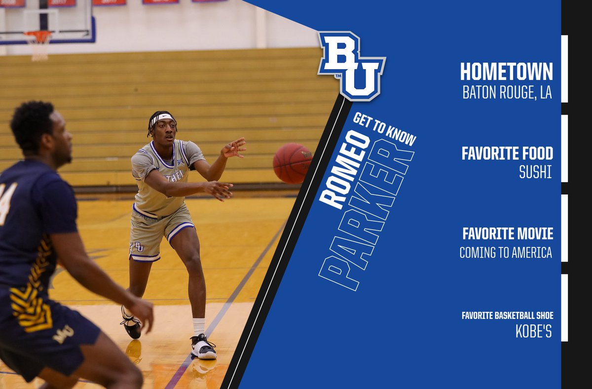 bupilotsmbb's tweet photo. 𝙂𝙀𝙏 𝙏𝙊 𝙆𝙉𝙊𝙒
No. 1 - Romeo Parker (@romeyparker)

#TrueBlueBU https://t.co/on8rviCzkY