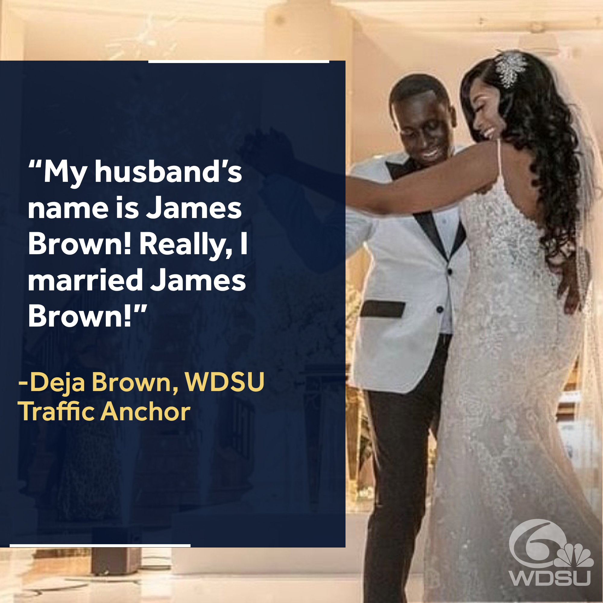 wdsu on Twitter: "WELCOME TO WDSU! Deja Brown has come home and you can see her report on traffic in the mornings on WDSU! We are sharing some fun facts so you