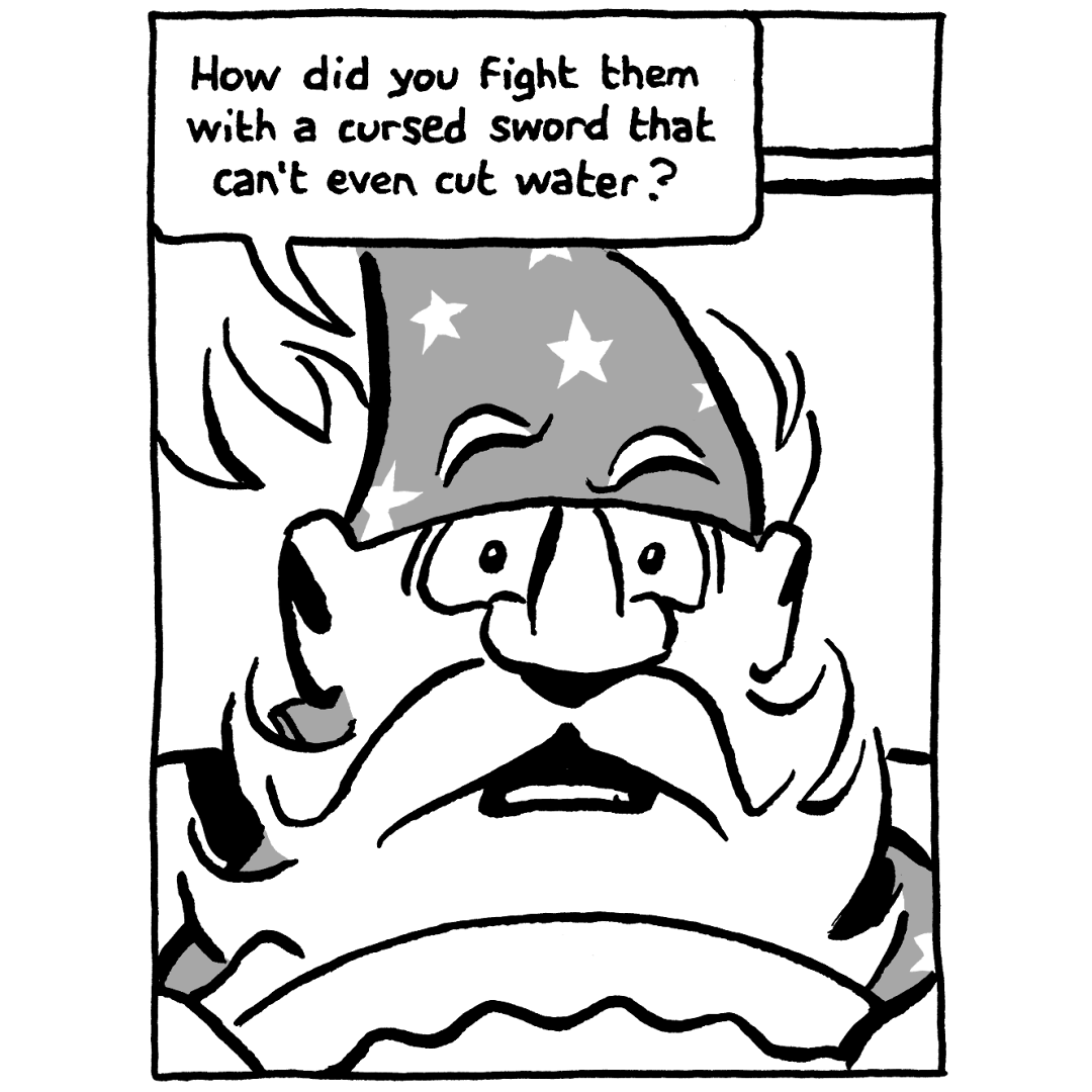 johncomic's tweet photo. new episode of "Not That Magic: Tales of Vernor Magus" (the Wizard of More Or Less) #comics #comicstrip #NotThatMagic #VernorMagus #RussTheBarbarian https://t.co/9Wz3HCfmTL