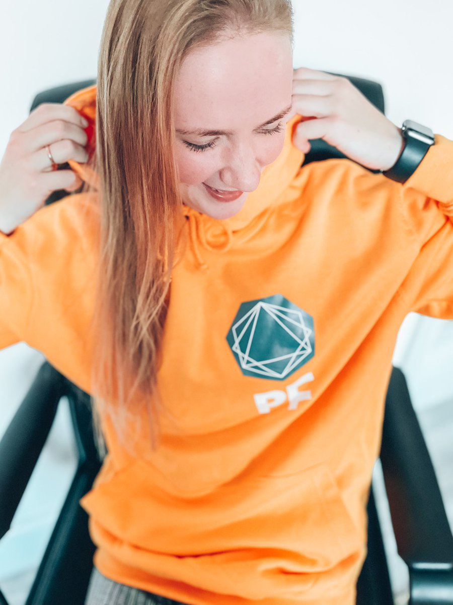 PFsimonabilkste's tweet photo. Received my PF hoodie and t-shirts over the weekend! Now I’m fully branded @weare_pf team member! 💛 https://t.co/7NJZD7zLAc