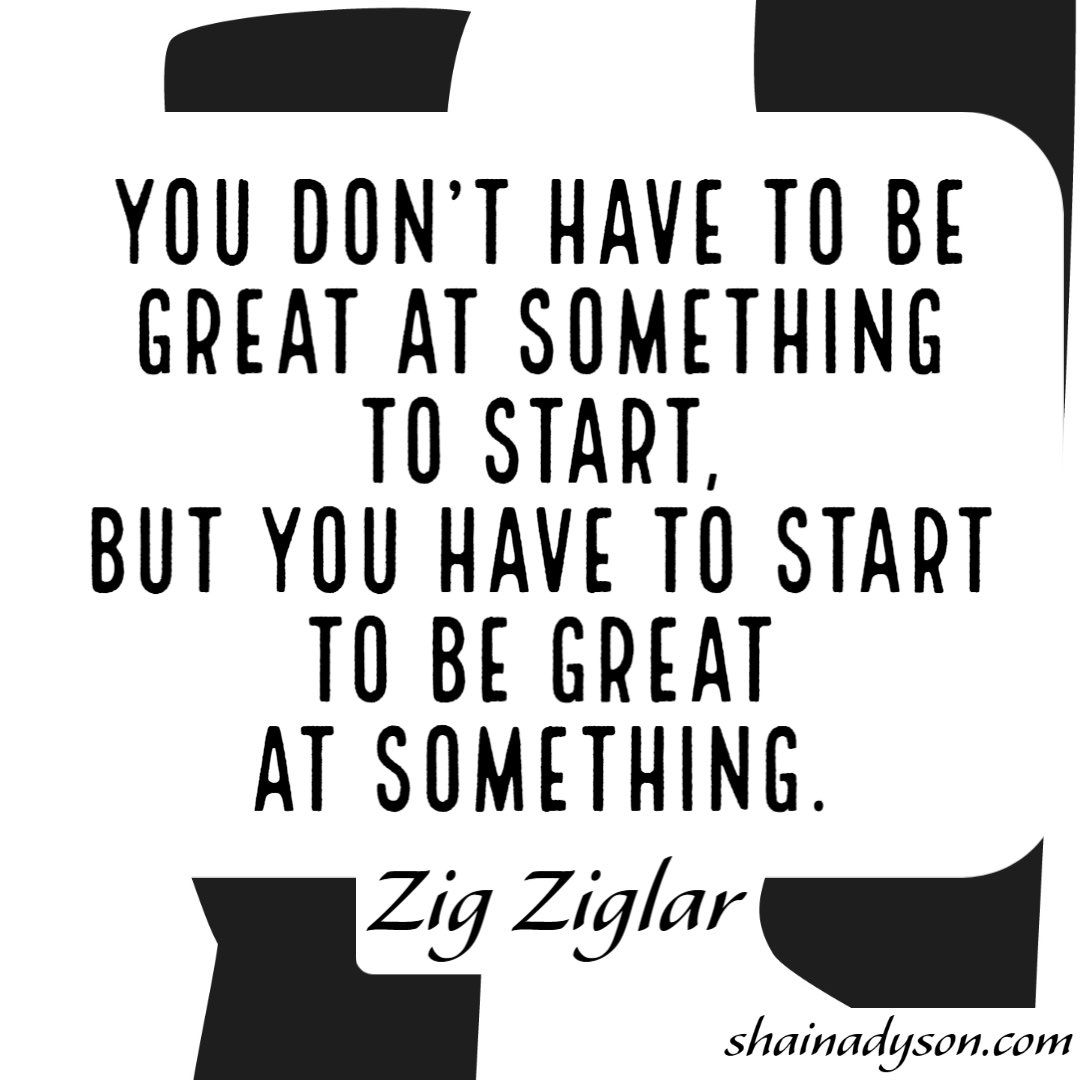 ShainaDyson's tweet photo. Some #MondayMotivation to kick off the week - let’s make it a good one! #ZigZiglar #Quotes https://t.co/r9a15LAIeJ