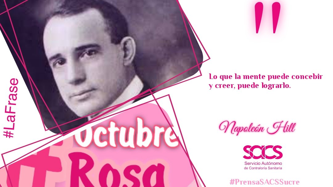 #LaFrase

Con esta frase se hace referencia a que la mente es poderosa y si deseas algo y lo crees de verdad, puedes lograrlo.

#Poder #Mente #Positivismo #MesRosa #PrensaSACSSucre