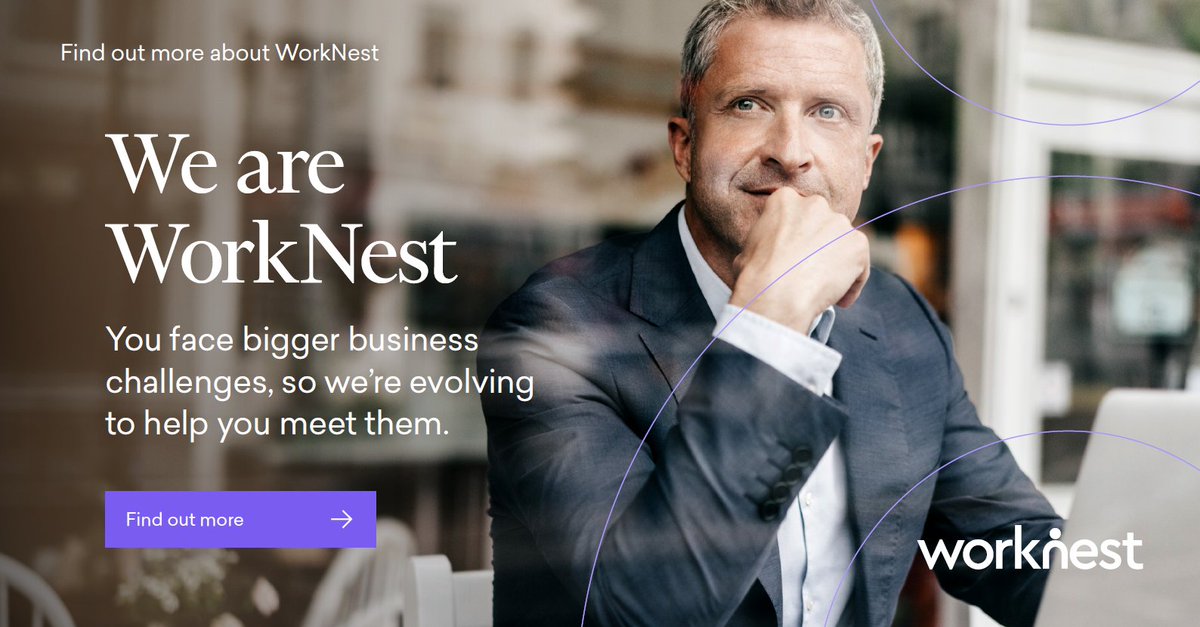 Introducing Ellis Whittam's new identity: WorkNest.

By joining forces with businesses that complement our own, WorkNest offers more expertise, more value-added services, and more ways to work with us than ever before. 

Watch the video: bit.ly/3a9b34g

#WeAreWorkNest 🎉