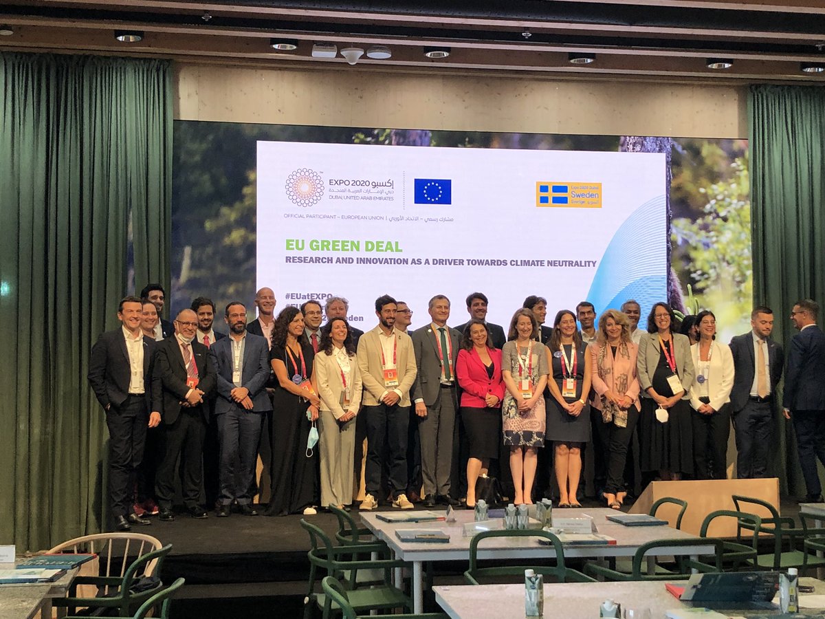 The 1st #EUatExpo event - hosted at the <a href="/ExpoUpdate/">ExpoUpdate Sweden</a> - #expo2020sweden -was just concluded!
Thank you to all contributors and supporters! 

#EUGreenDeal