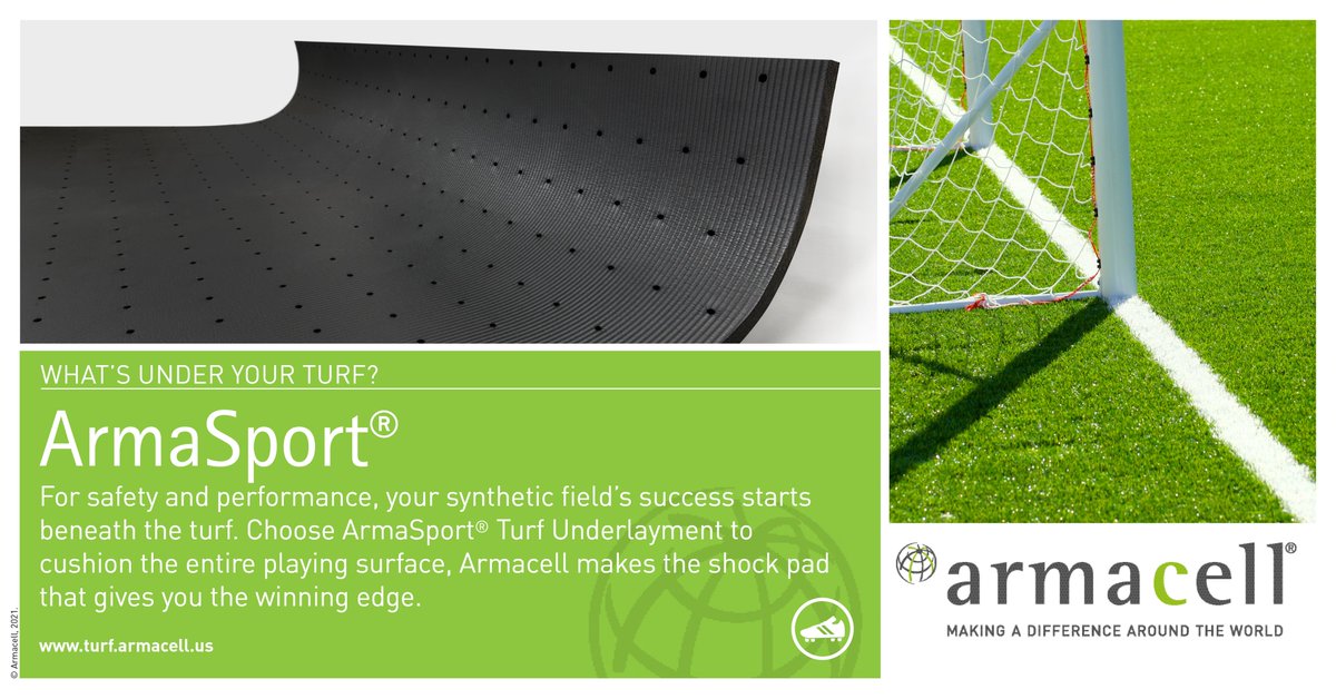 Armacell_US's tweet photo. Just two weeks away. Come see us at the 2021 @SynTurfCouncil Annual Membership Meeting Exhibitor Showcase. #STCMeeting #ArmaSport #TurfUnderlayment #SportsField #SyntheticTurf #Shockpad https://t.co/8ppw7JQ1Ad