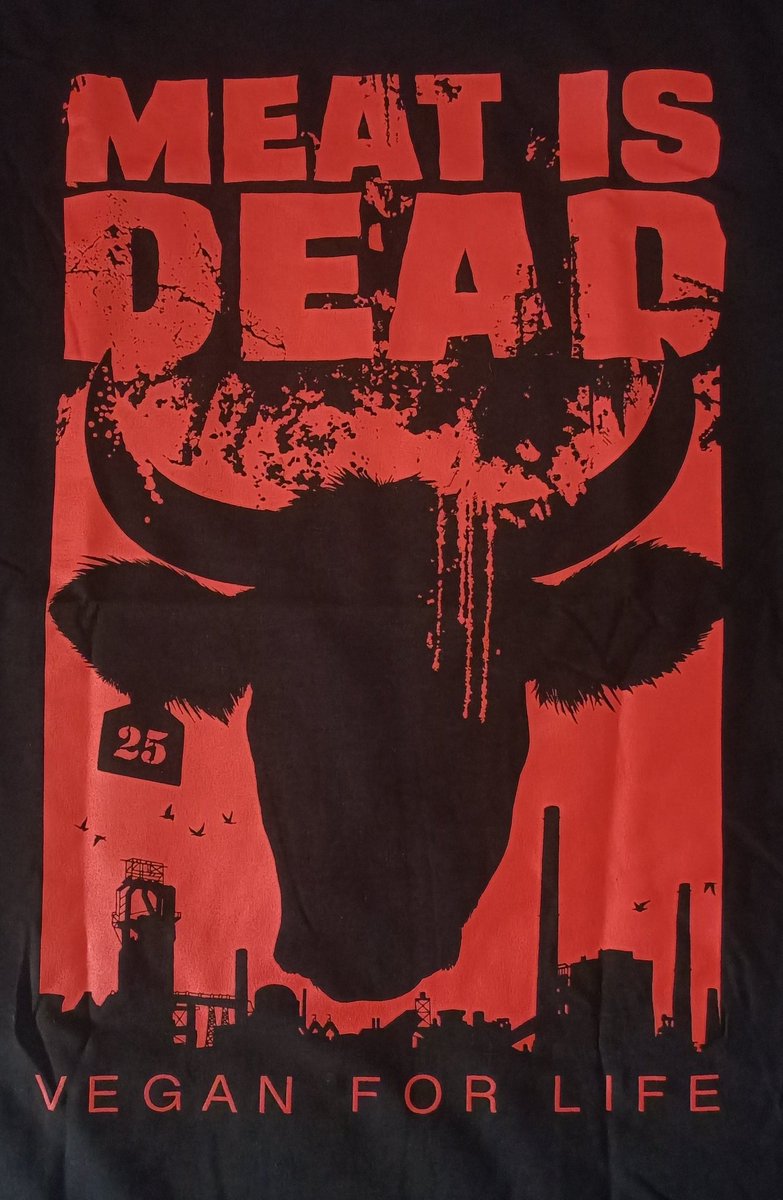sanndora21's tweet photo. Nueva camiseta de // New t shirt from @Anticarnist ๐๐ฅ
VEGANISM IS JUSTICE ๐๐ค๐ผ
#veganism #veganactivist #veganismisjustice #veganisme #meatisdead #antiespecismo https://t.co/Q7wF02OlQD