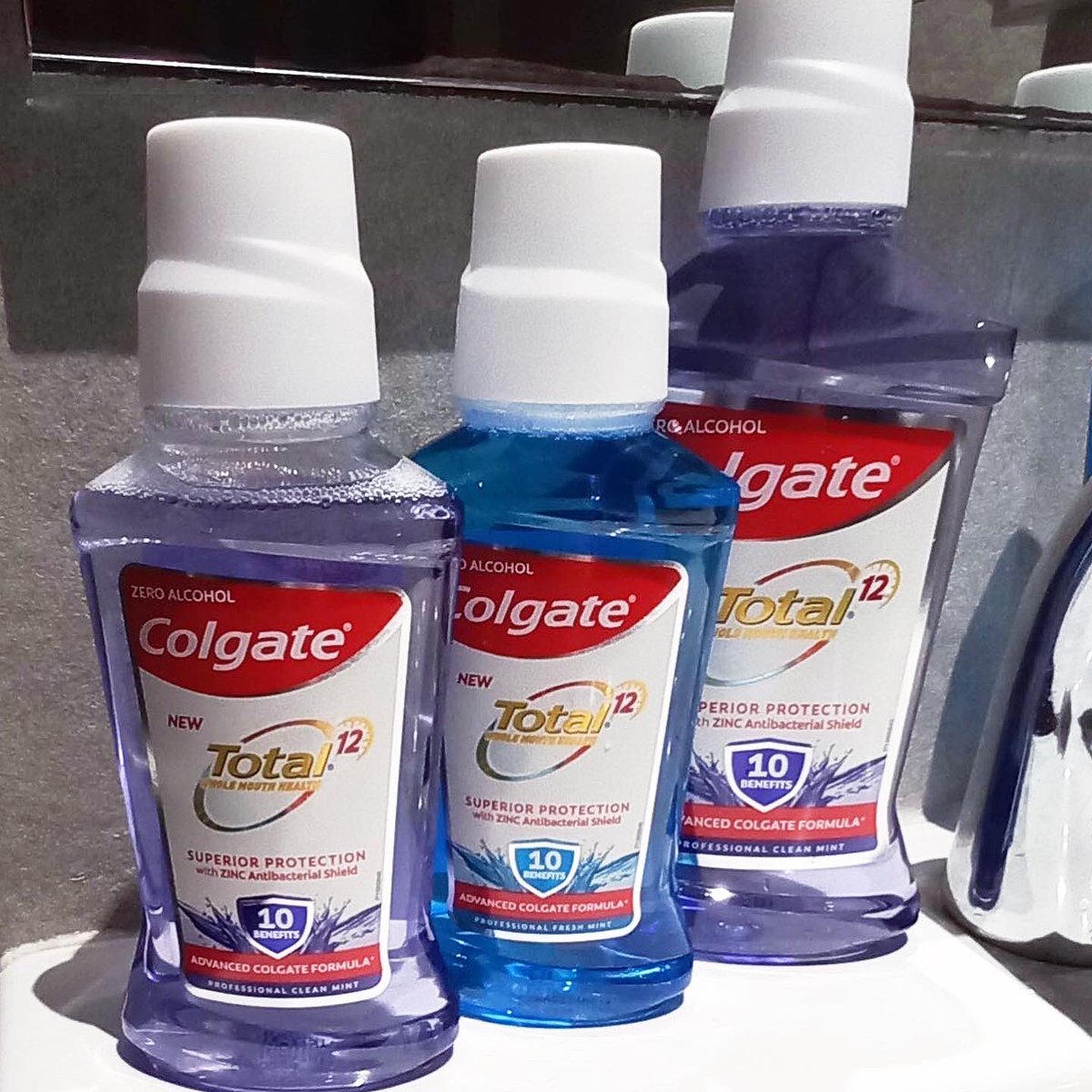 projectfusebox's tweet image. Colgate Total 12 Superior Protection Mouthwash is zero alcohol so it does not sting yet it gives you 12-hour superior breath freshness and protection. @ColgatePH #ColgatePH #ColgateTotal12SuperiorProtectionMouthwash #FreshMint #CleanMint