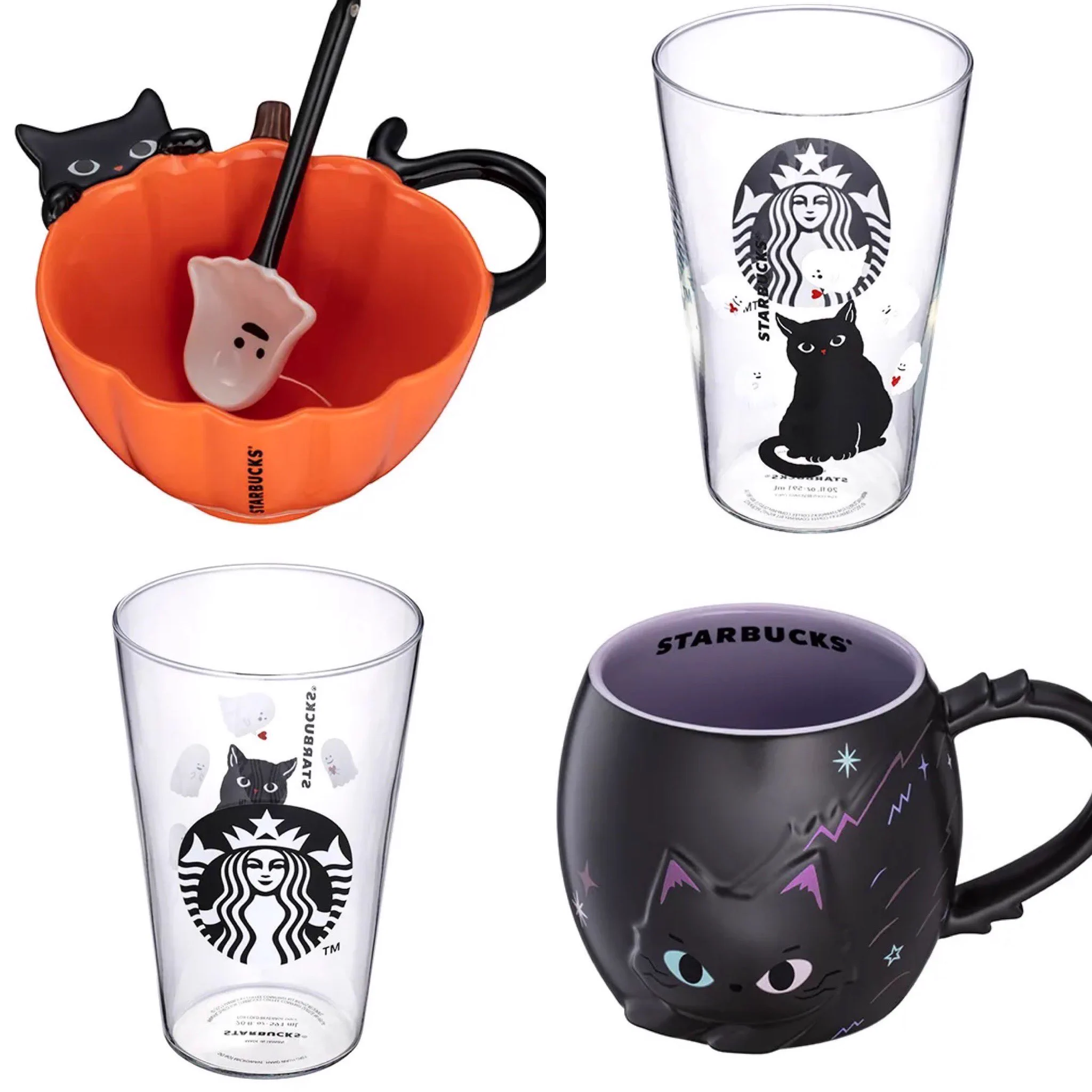 ハロウィン仕様のマグカップやタンブラーも！台湾スターバックスの黒猫シリーズが可愛すぎる！