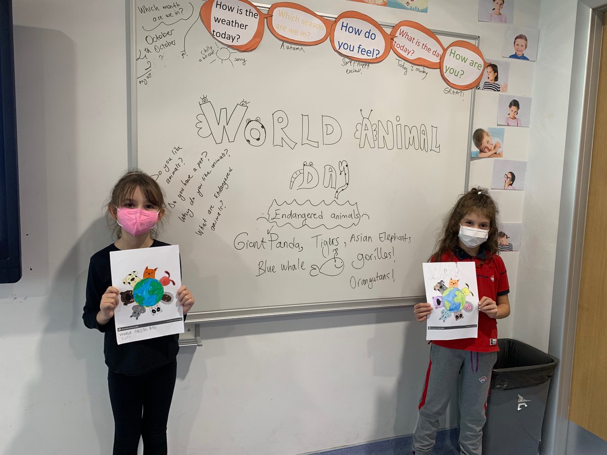 Animals are a wonderful part of nature that must be preserved and protected🐍🐥🦉🦅🐗🐺🦋🐛🐌🦀🐝🐒🐂🦧🐊🐳🦜🦓🐋🐡
Happy animal day!
@mduranoznacar <a href="/sedaucarrr/">Seda Uçar</a> <a href="/gkhnsntrkbk/">Gökhan ŞENTÜRK</a> <a href="/ForeignOmerli/">BK Omerli Primary FLD</a> <a href="/BkOmerli/">BK Ömerli Kampüsü</a>