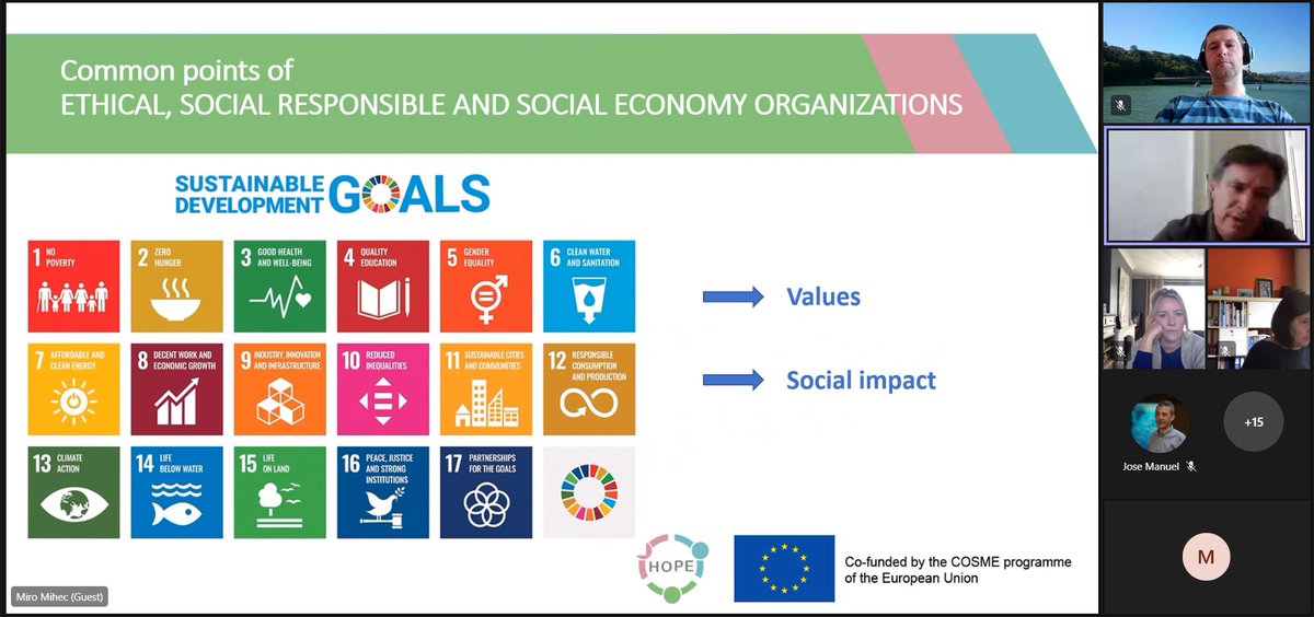 What a great morning of sharing &amp; learning from great speakers at the 2⃣nd Workshop of the #HOPEproject hosted by #CityofMaribor 🇸🇮❗️

Good practices on Inclusive Societies through Social Entrepreneurship and Digital Opportunities❗️

Well done everyone❗️
hopeproject-cosme.eu