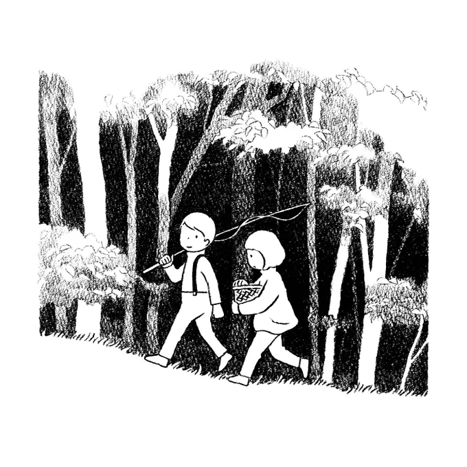 モノクロの森 