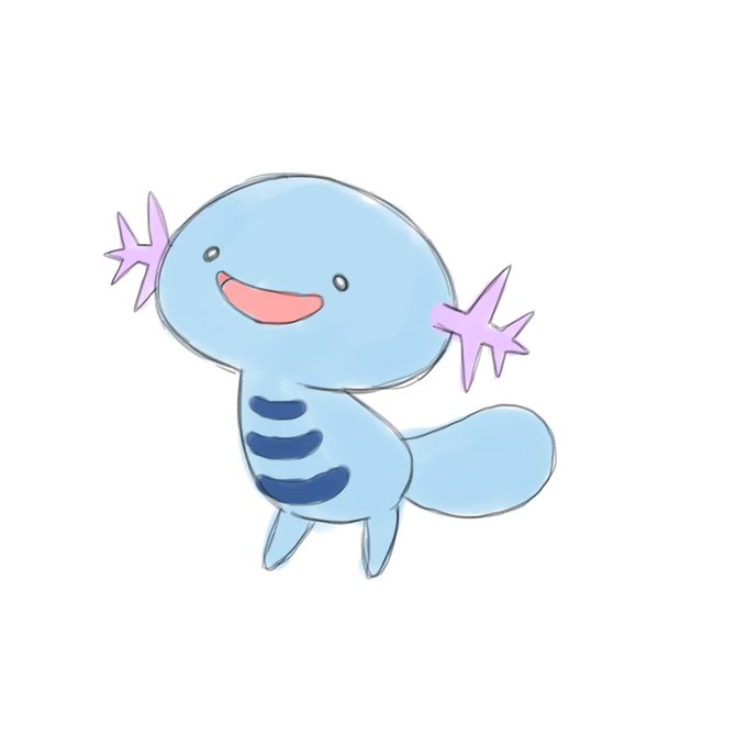 ウーパールーパーのtwitterイラスト検索結果