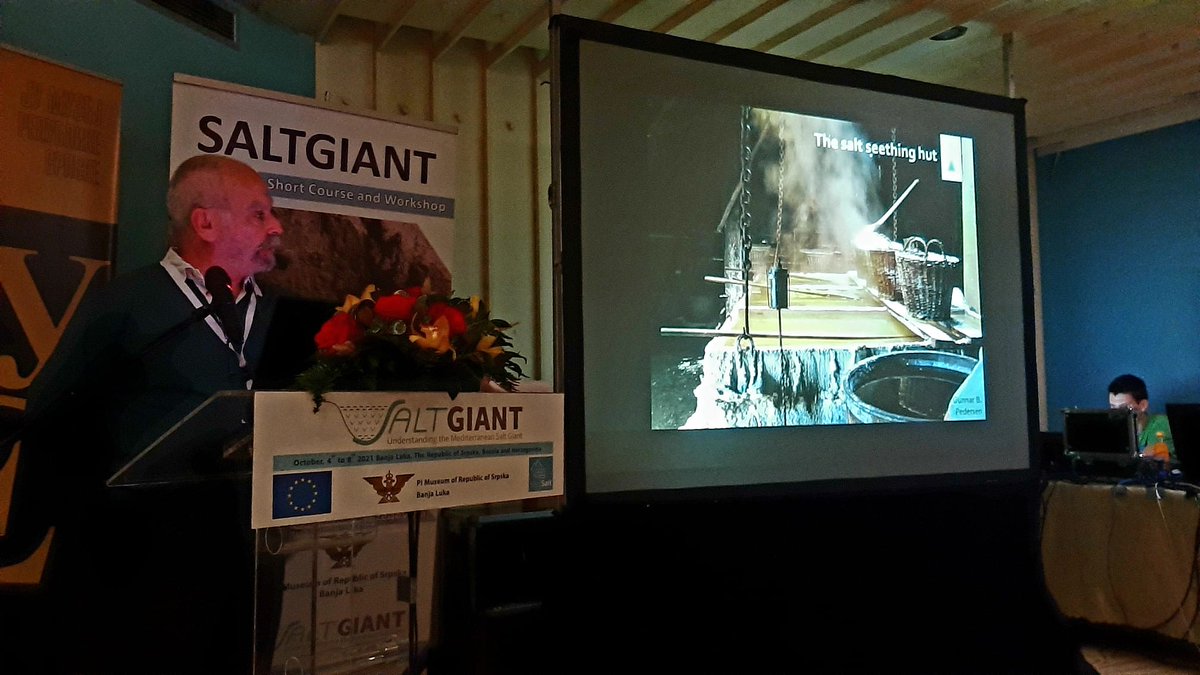 Hanneke Heida (@hannekeheida) on Twitter photo Kicked off the <a href="/saltgiant/">Salt Giant</a> short course on the history of salt use hosted by the Museum of the Republic of Srpska, Banja Luka, Bosnia and Herzegovina! Great to be back together learning about the many ways salt has shaped our societies. Kicked off the <a href="/saltgiant/">Salt Giant</a> short course on the history of salt use hosted by the Museum of the Republic of Srpska, Banja Luka, Bosnia and Herzegovina! Great to be back together learning about the many ways salt has shaped our societies.