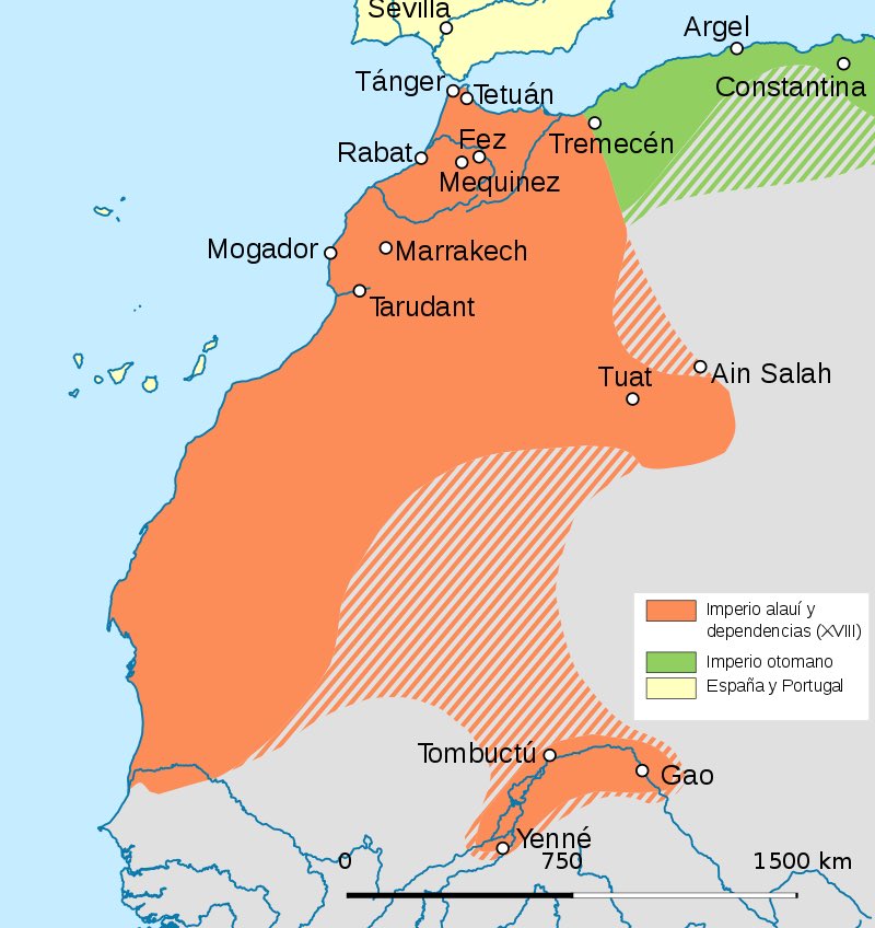 altamiranoMLG's tweet image. A ver si vamos dejando las cosas en claro. Marruecos siglo VXIII ¿dónde está Argelia?