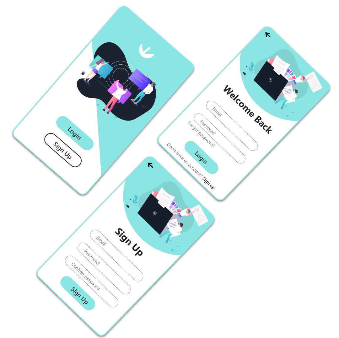 calledHannah's tweet photo. Daily ui challenge day 1 , for some reason I can’t decide about which one to use, both give me different vibes, so here you go #DailyUI #uiuxdesign #uidesign #uiux #ui https://t.co/dIOHrBvI3W